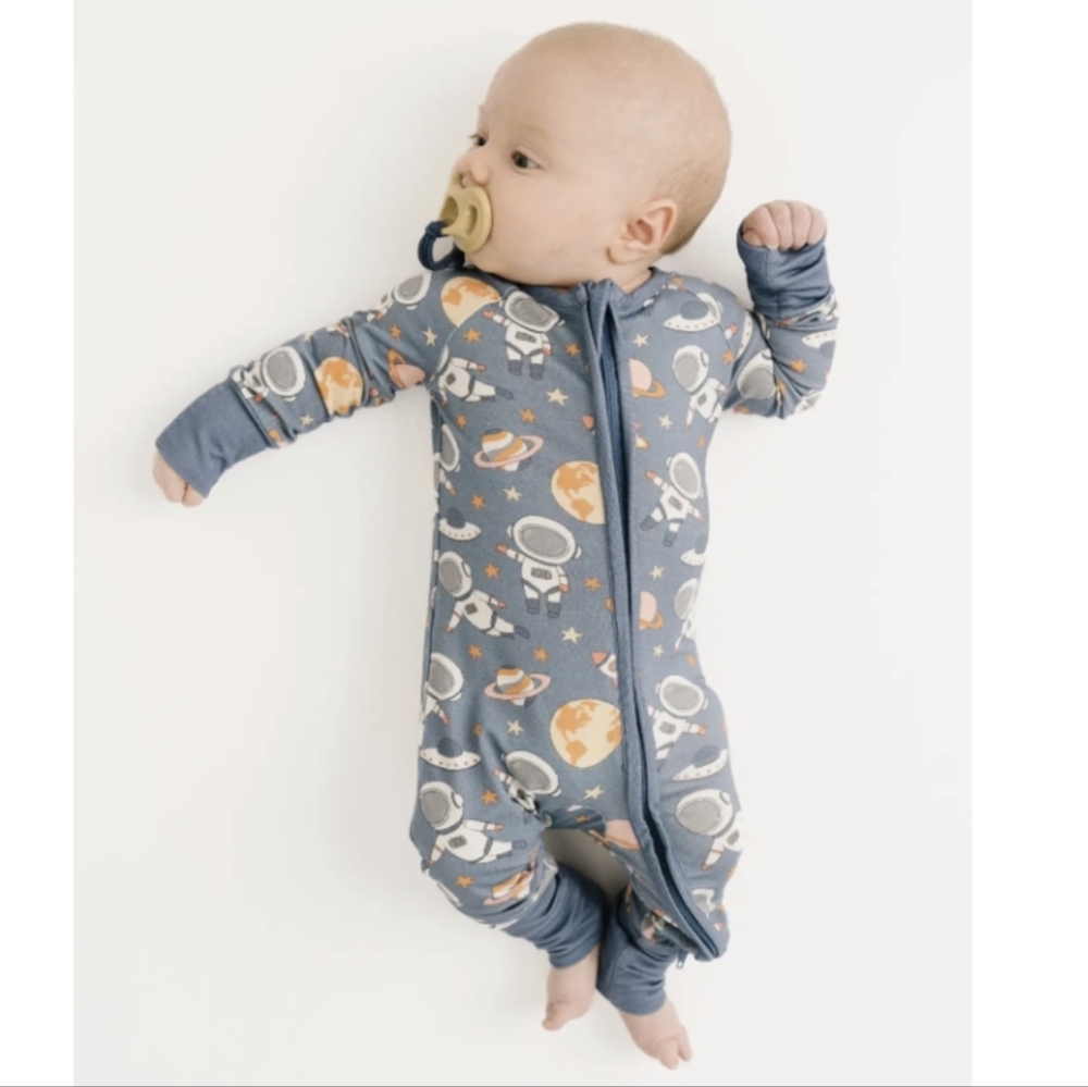 Little One Shop Astronaut Bamboo Sleeper- 2T
